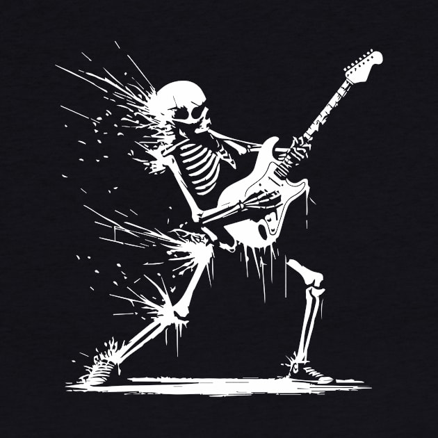 skeleton rock and roll by lkn